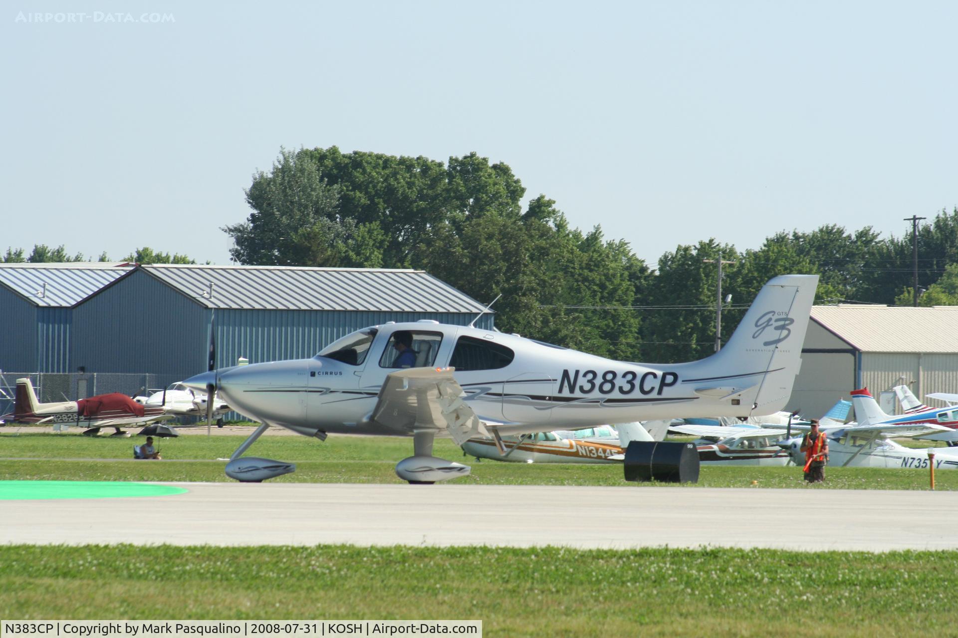 N383CP, 2008 Cirrus SR22 G3 GTS C/N 3067, SR22