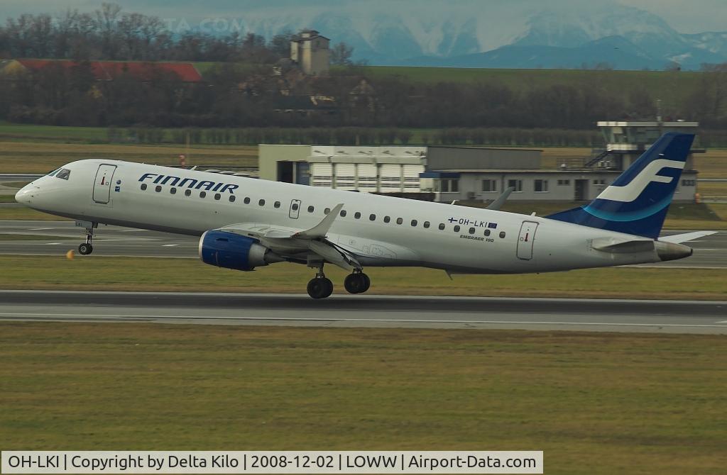 OH-LKI, 2007 Embraer 190AR (ERJ-190-100IGW) C/N 19000117, Finnair Embraer 190