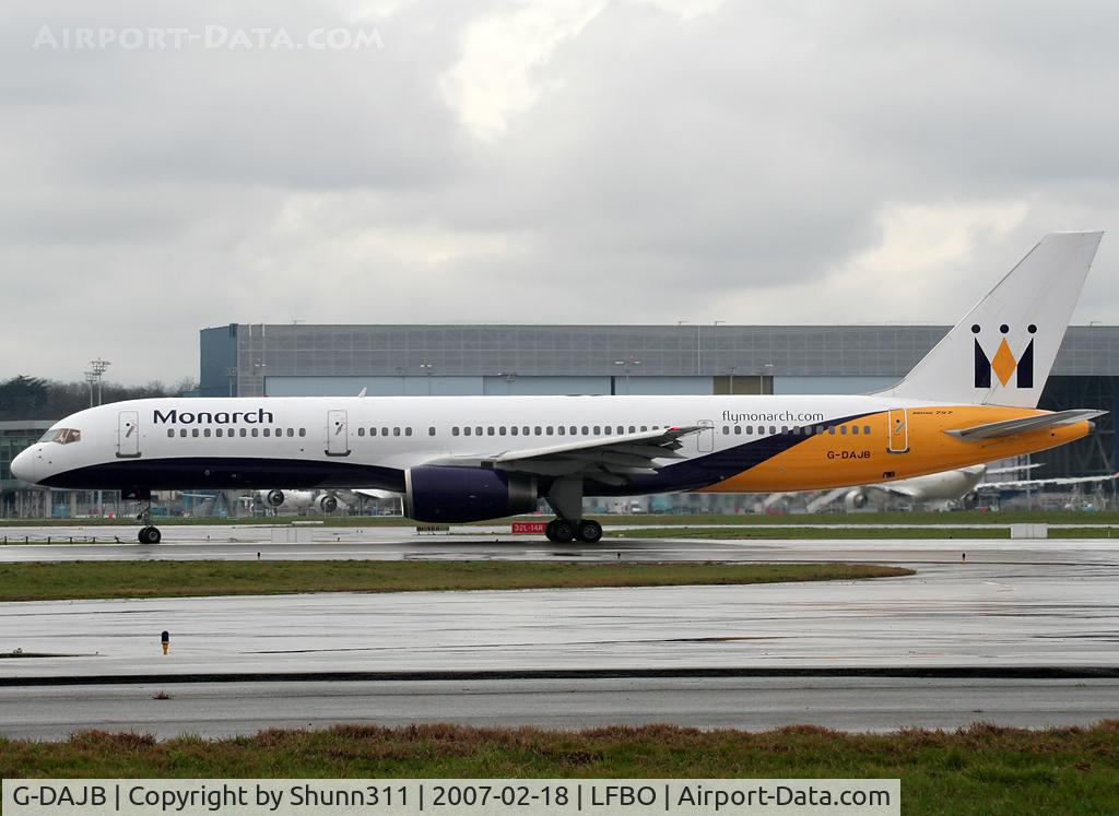G-DAJB, 1987 Boeing 757-2T7 C/N 23770, Ready for take off rwy 14L.