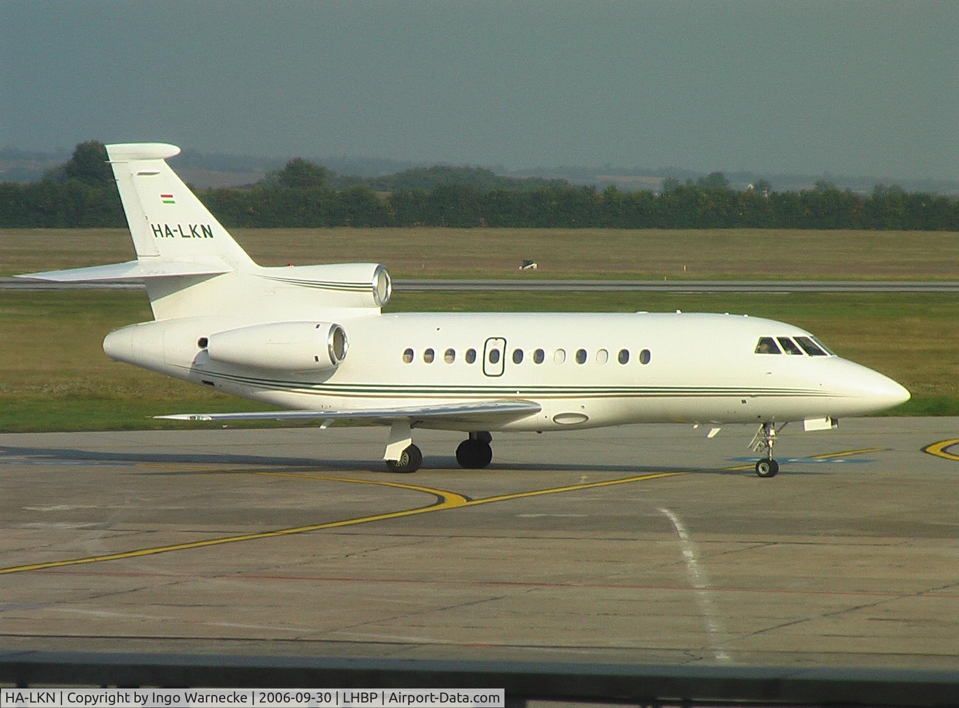 HA-LKN, 2005 Dassault Falcon 900EX C/N 143, Dassault Falcon 900EX at Budapest Ferihegy I Airport