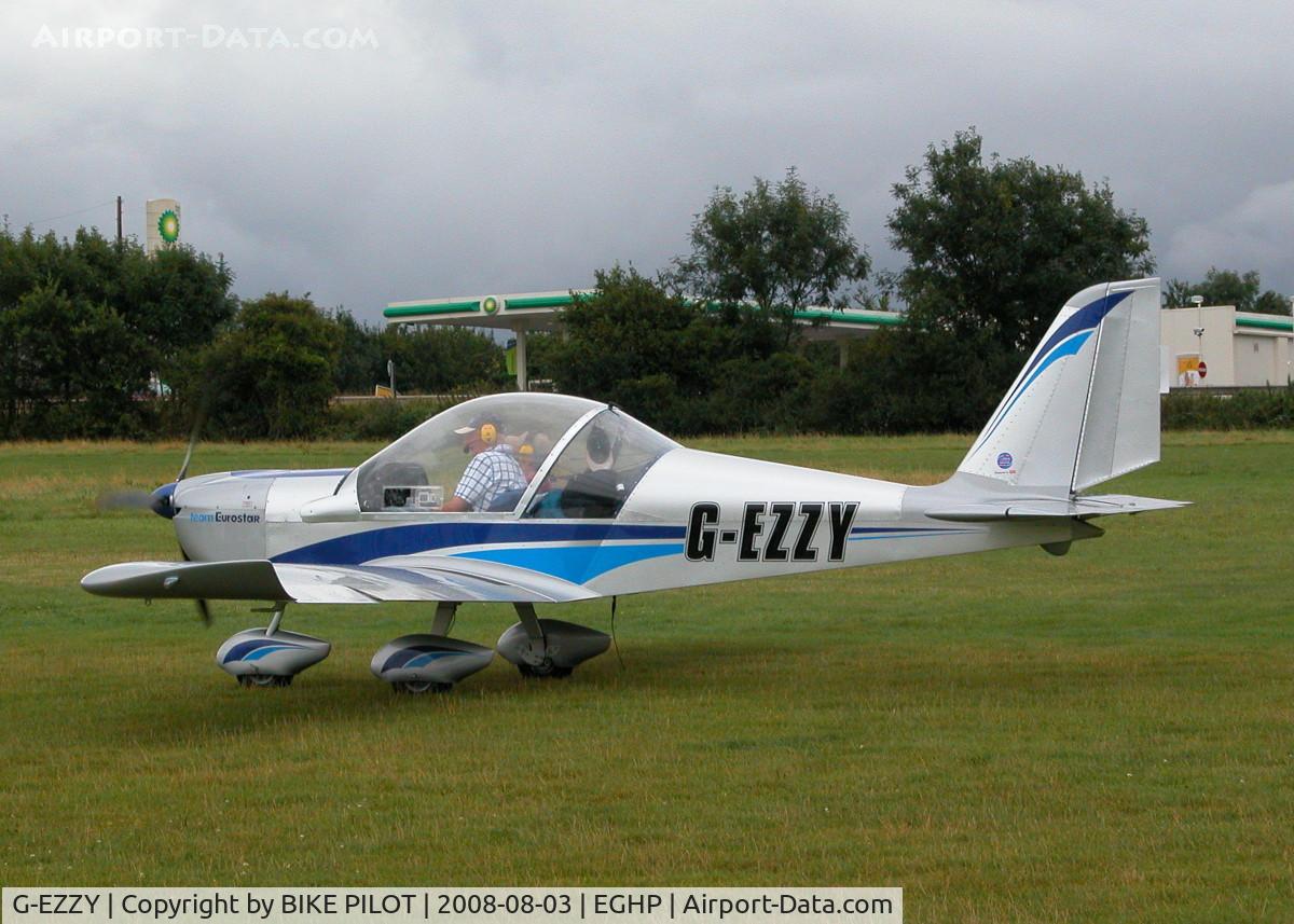 G-EZZY, 2007 Aerotechnik EV-97 Eurostar C/N PFA 315-14533, ONE OF THE MORE COLORFUL EUROSTARS. MICROLIGHT TRADE FAIR