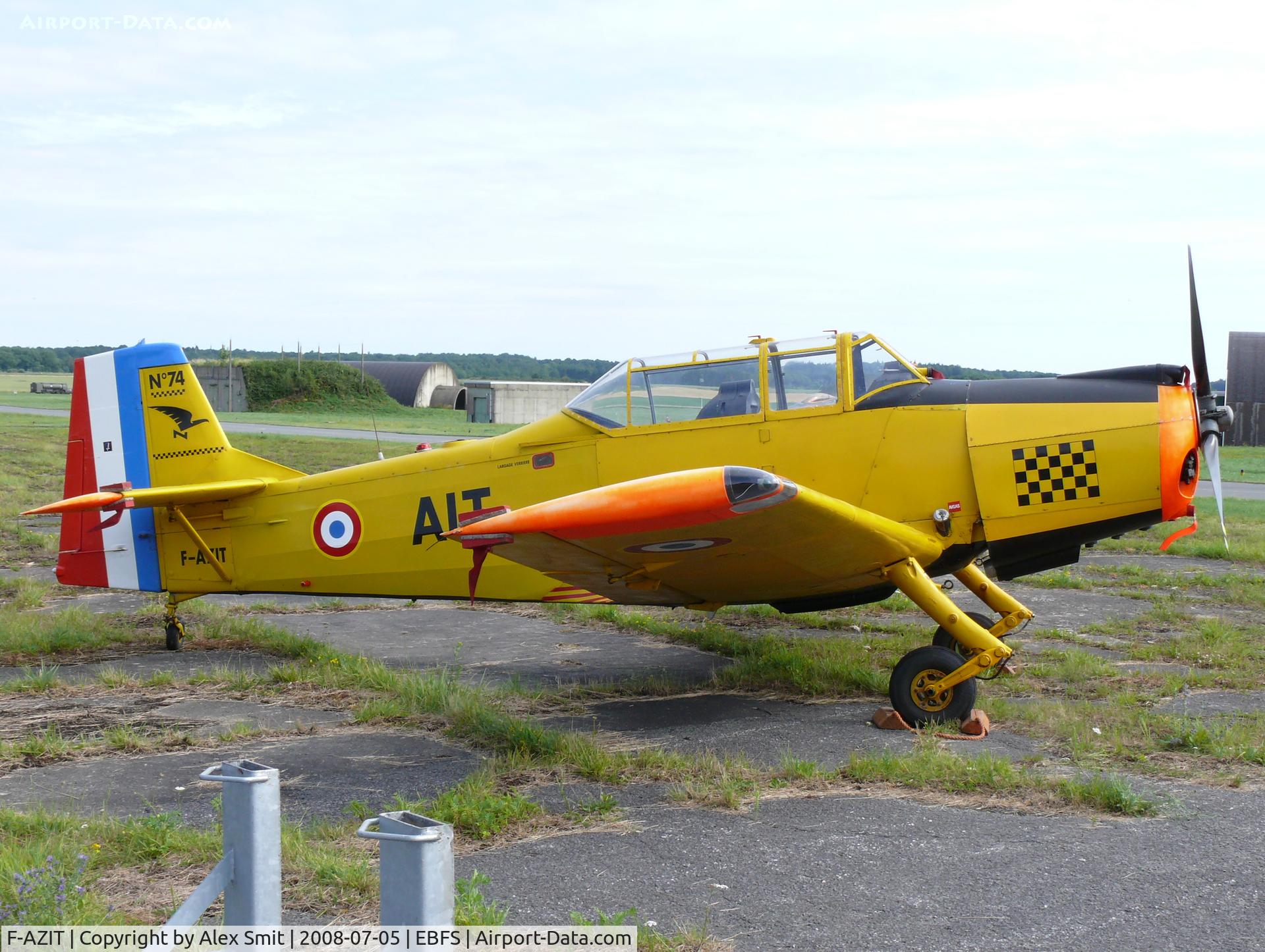 F-AZIT, Nord 3202 Master C/N 74, Nord 3202 F-AZIT painted as French Air Force 74/AIT