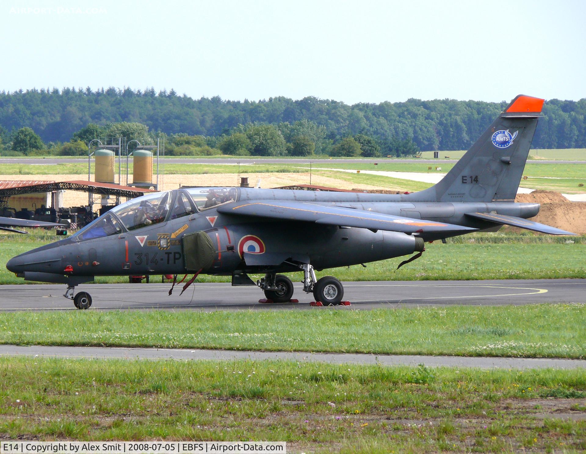 E14, Dassault-Dornier Alpha Jet E C/N E14, Dassault Alpha Jet E E14/314-TP French Air Force