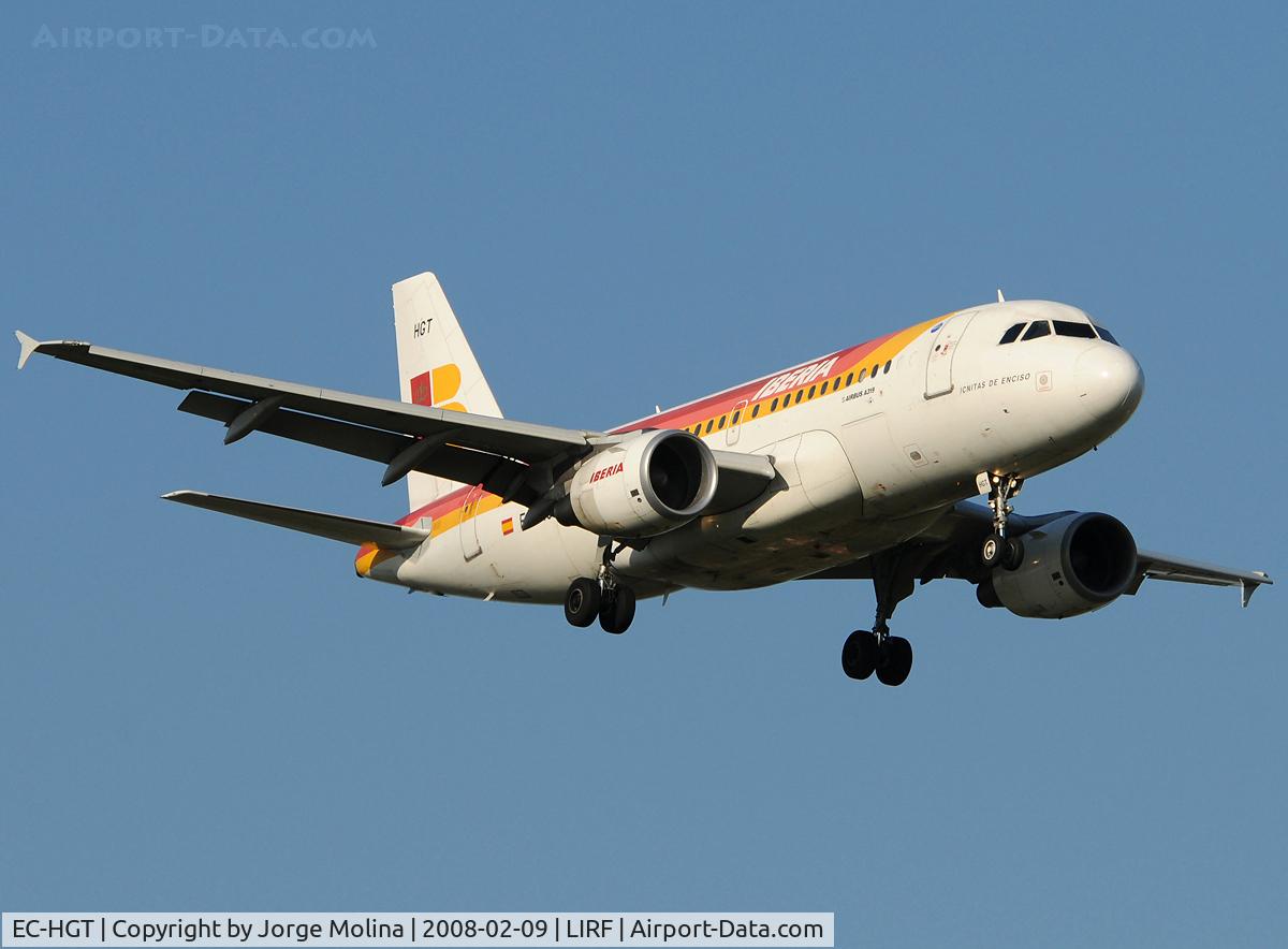 EC-HGT, 2000 Airbus A319-111 C/N 1247, 