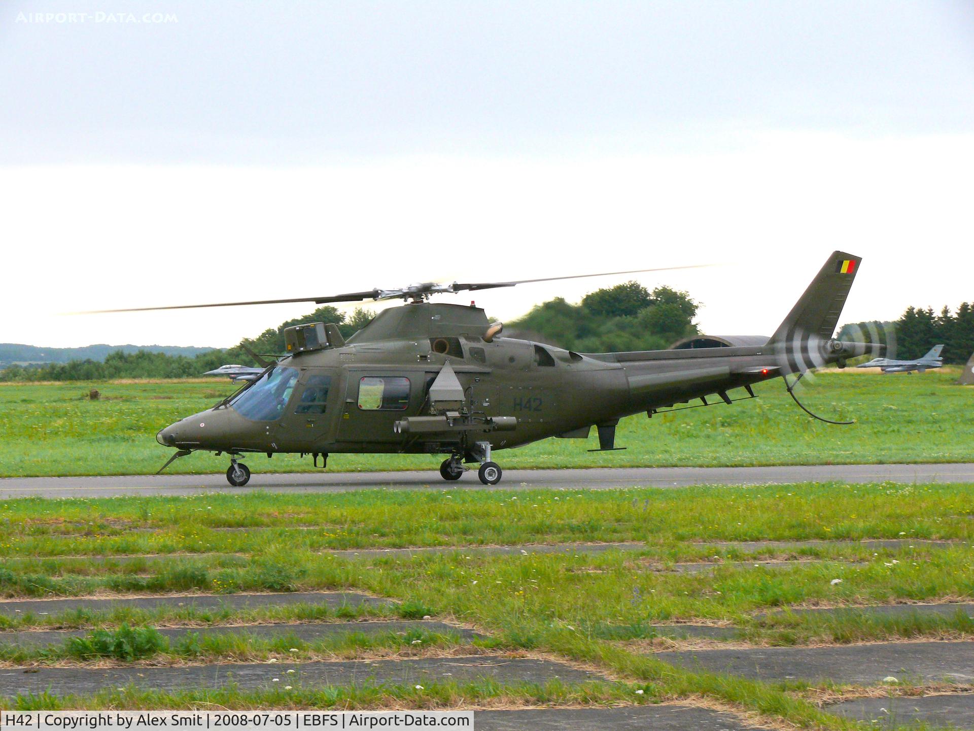 H42, Agusta A-109BA C/N 0342, Agusta A109BA H42 Belgian Air Component