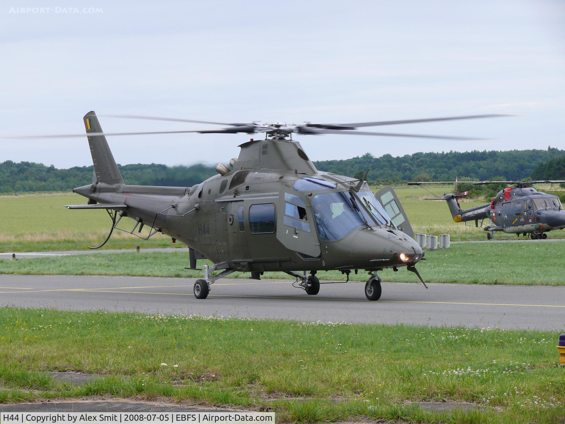 H44, Agusta A-109BA C/N 0344, Agusta A109BA H44 Belgian Air Component