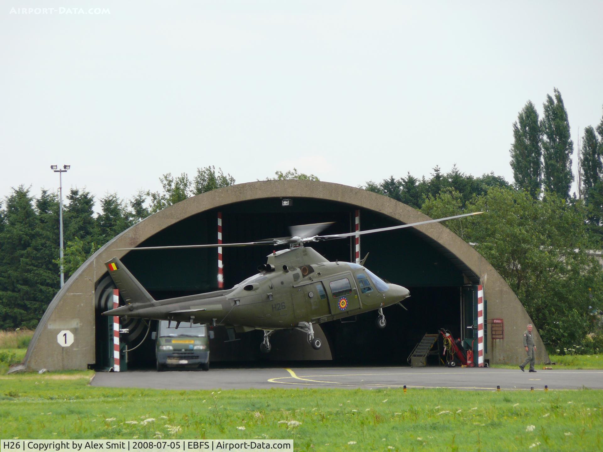 H26, Agusta A-109BA C/N 0326, Agusta A109BA H26 Belgian Air Component