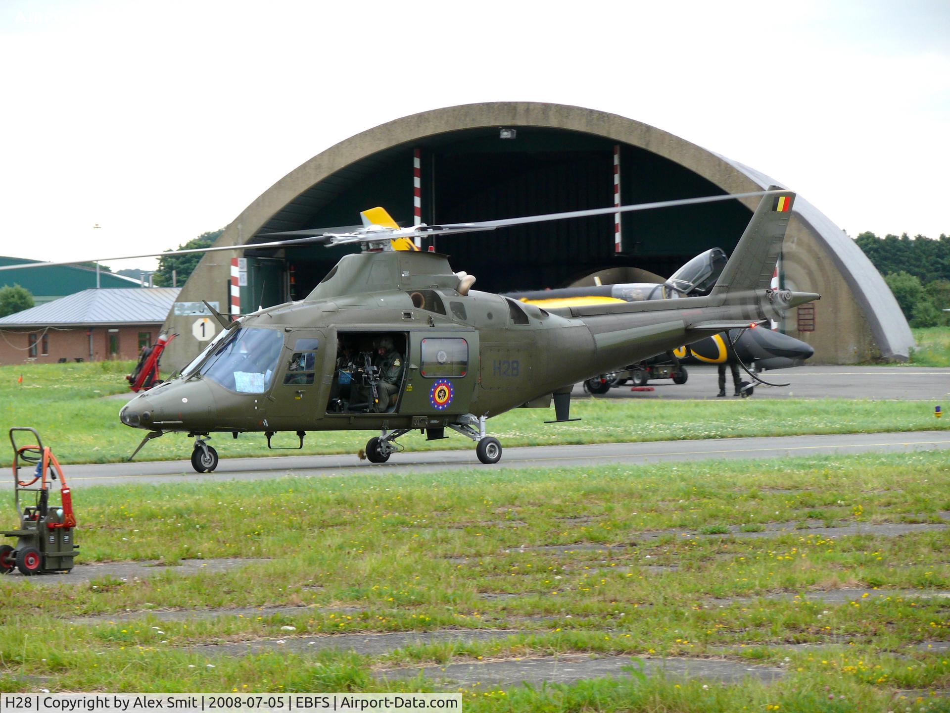 H28, Agusta A-109BA C/N 0328, Agusta A109BA H28 Belgian Air Component
