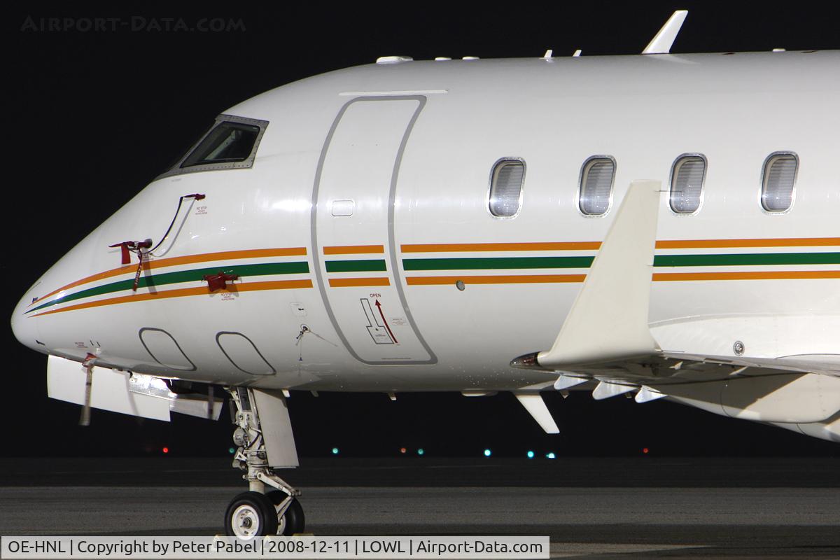 OE-HNL, 2005 Bombardier Challenger 300 (BD-100-1A10) C/N 20039, Biz Night