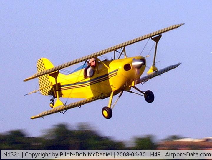 N1321, 1977 Smith DSA-4 Miniplane C/N 1 (N1321), Smith Miniplane Fly-by