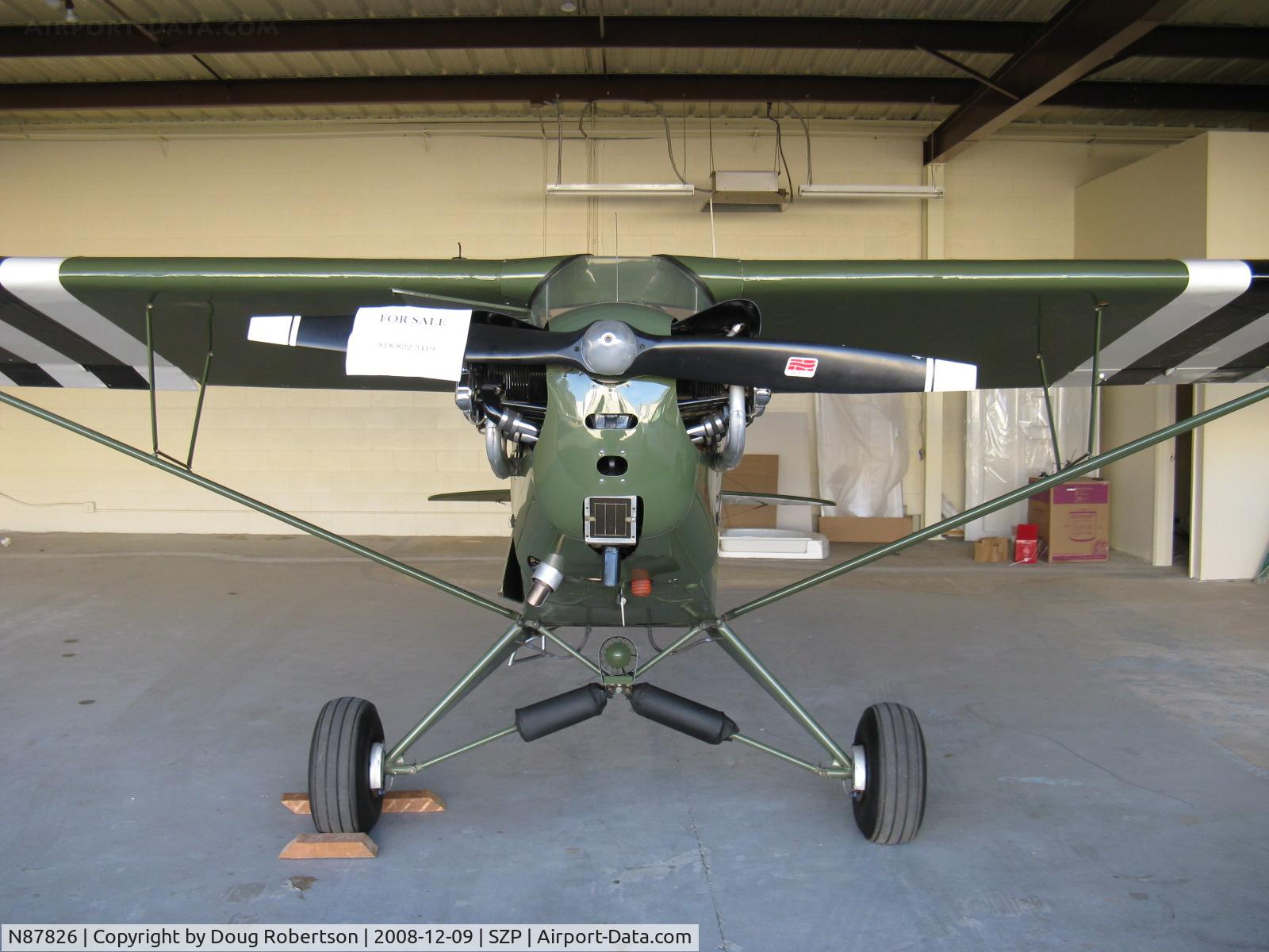 N87826, 1946 Piper J3C-65 Cub Cub C/N 15221, 1946 Piper J3C-65 as L-4 GRASSHOPPER, Continental C85 85 Hp, ex STEVE McQUEEN aircraft.