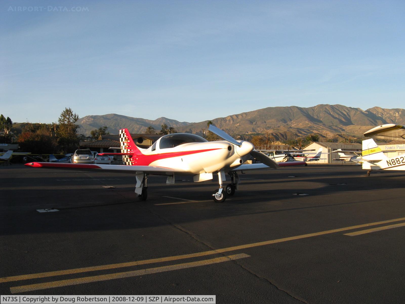 N73S, 2007 Lancair 320 C/N CS001, 2007 Schulze LANCAIR LEGACY 320, Lycoming AEIO-320-D1B 160 Hp