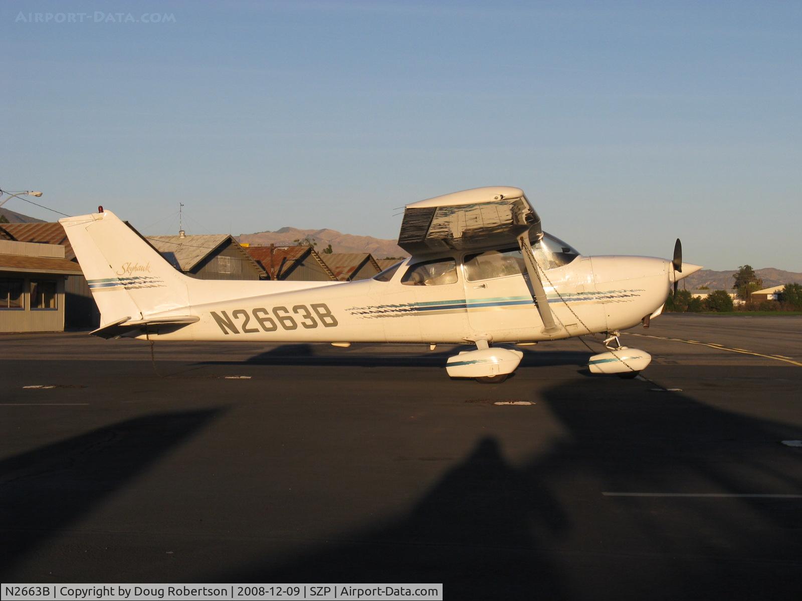 N2663B, 1998 Cessna 172R C/N 17280561, 1998 Cessna 172R SKYHAWK, Lycoming IO-360-L2A 160 Hp
