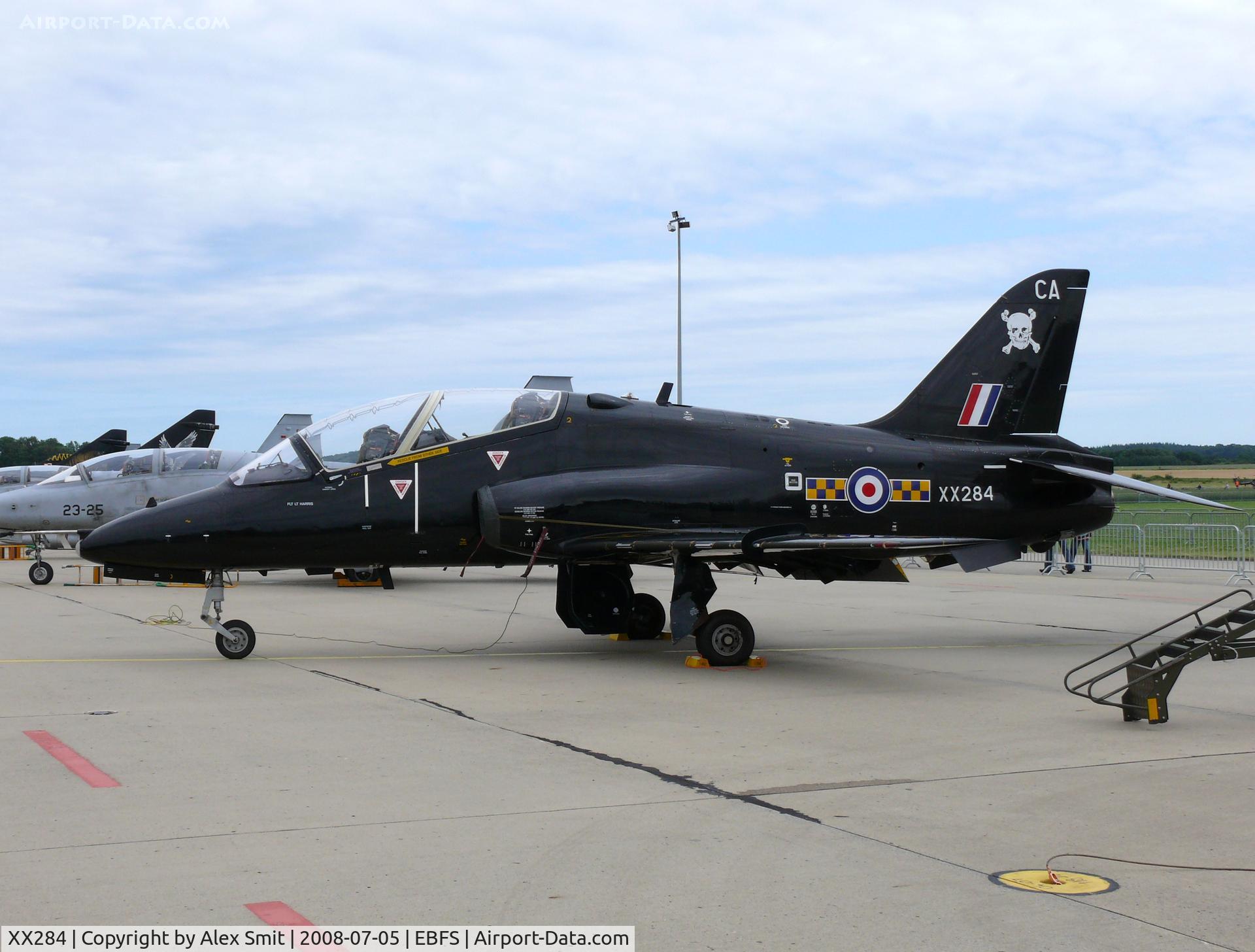 XX284, 1979 Hawker Siddeley Hawk T.1A C/N 110/312109, British Aerospace Hawk T1A XX284/CA Royal Air Force