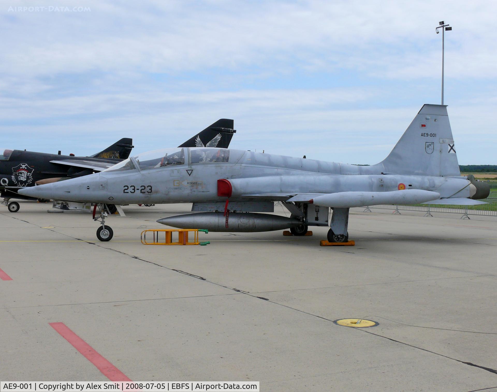 AE9-001, Northrop (CASA) SF-5B(M) Freedom Fighter C/N 2001, Northrop SF-5BM Freedom Fighter AE.9-001/23-23 Spanish Air Force
