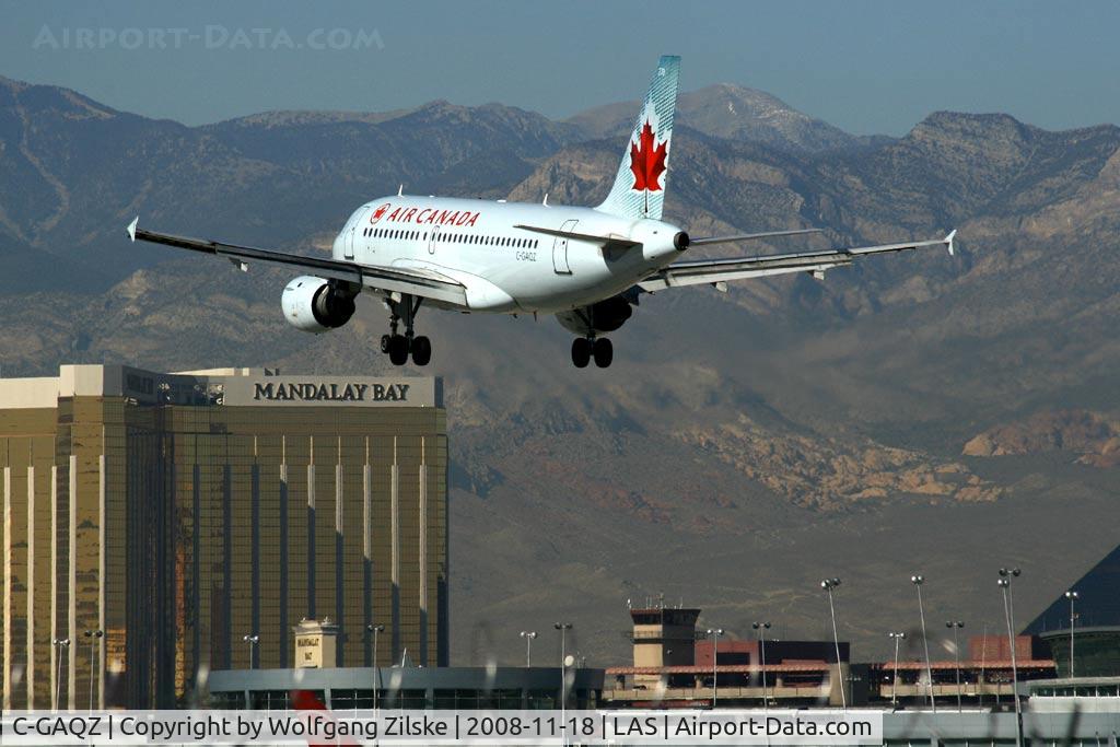 C-GAQZ, 1997 Airbus A319-114 C/N 740, Going to Las Vegas