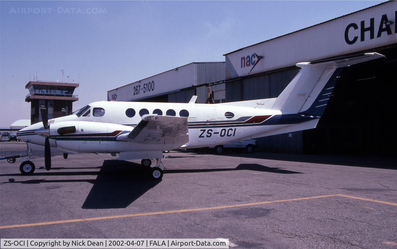 ZS-OCI, 1976 Beech 200 Super King Air C/N BB-121, FALA