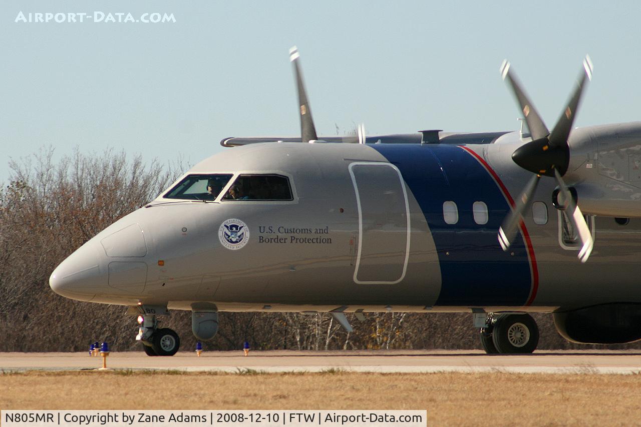 N805MR, 2007 Bombardier DHC-8-202 Dash 8 C/N 655, Department of Homland Security / U.S Customs and Border Protection at Meachem Field