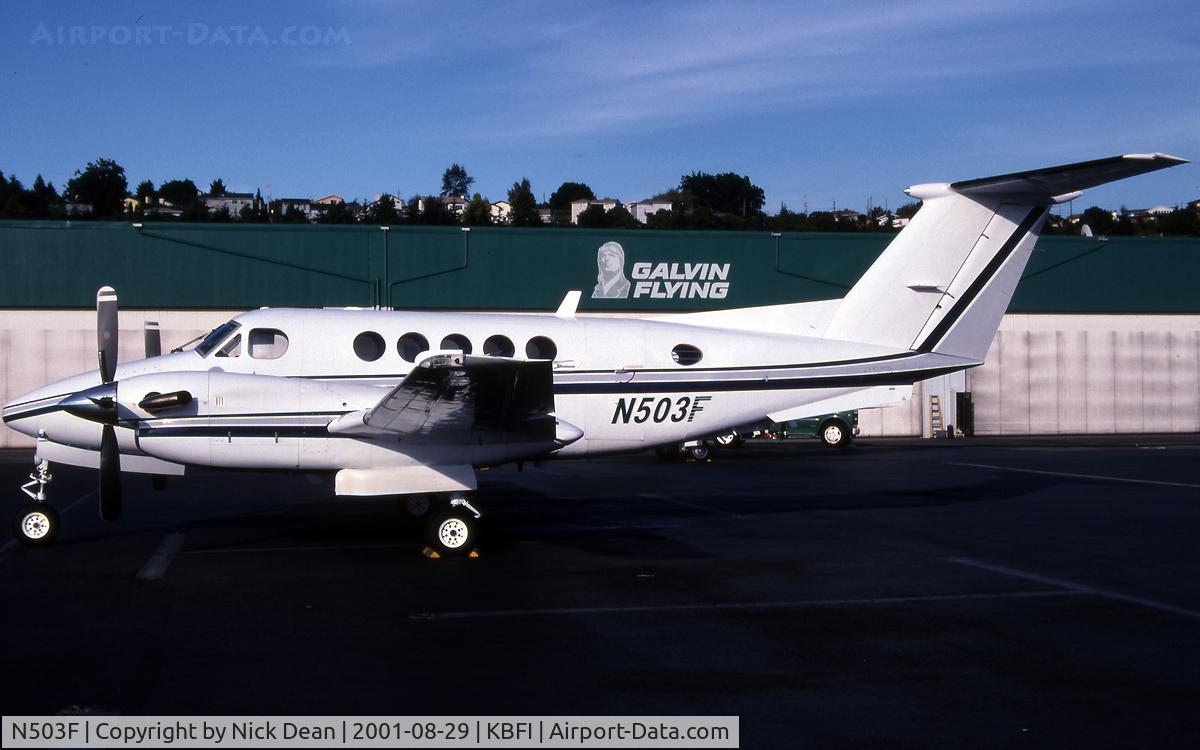 N503F, 1976 Beech 200 Super King Air C/N BB-185, KBFI