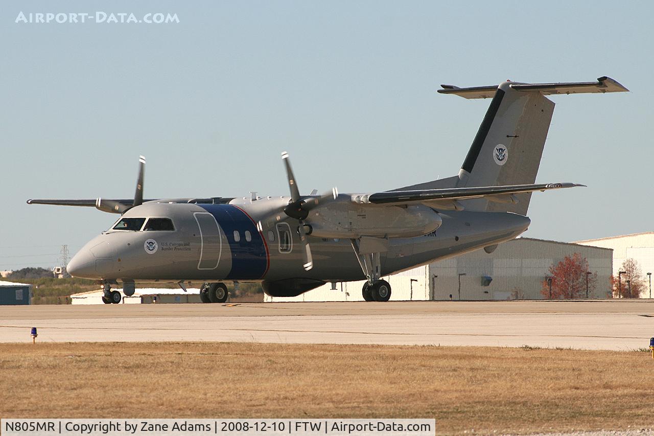 N805MR, 2007 Bombardier DHC-8-202 Dash 8 C/N 655, Department of Homland Security / U.S Customs and Border Protection at Meachem Field