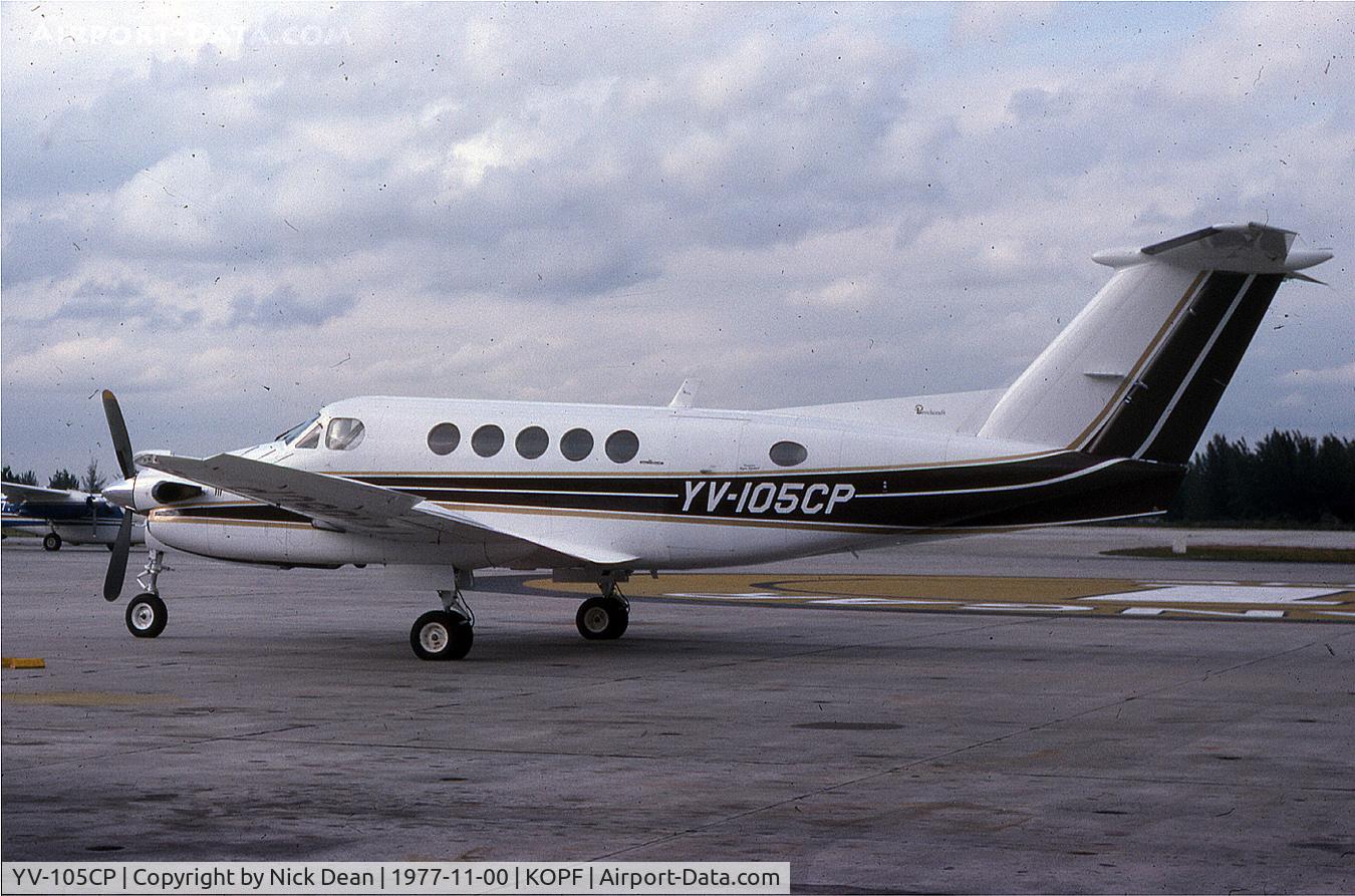 YV-105CP, 1977 Beechcraft 200 King Air C/N BB-226, KOPF (Currently registered N982TM)