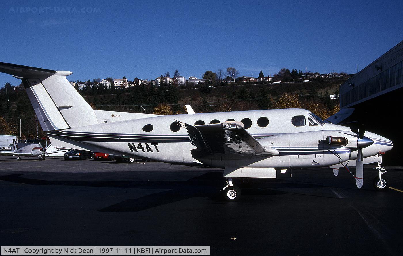 N4AT, 1977 Beech 200 King Air C/N BB-281, KBFI (King Air 200 BB-281 curently registered C-FFAR)