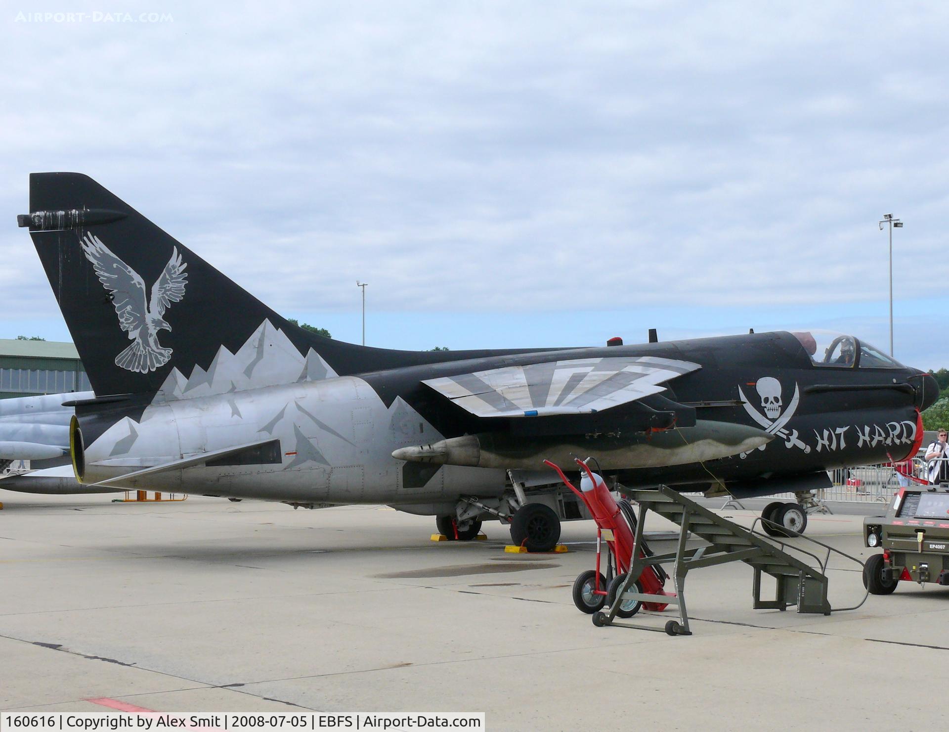 160616, LTV A-7E Corsair II C/N E-540, Description: LTV A-7E Corsair II 160616 Hellenic Air Force in superb special colors