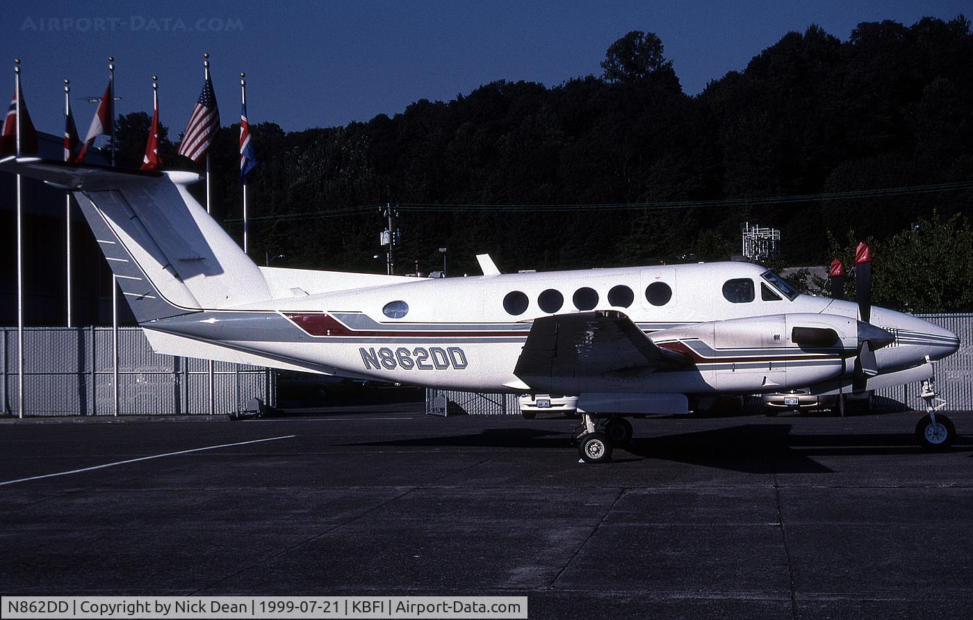 N862DD, 1977 Beech 200 C/N BB298, kbfi