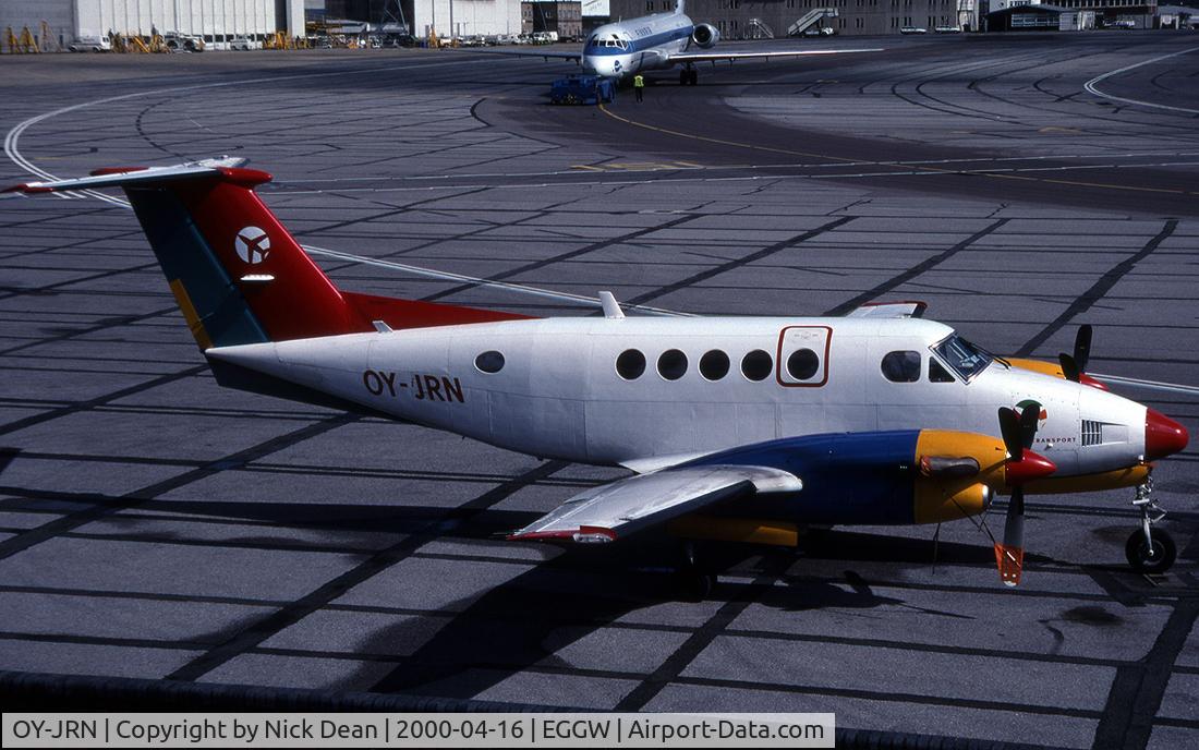 OY-JRN, 1978 Beech 200 Super King Air C/N BB-364, EGGW