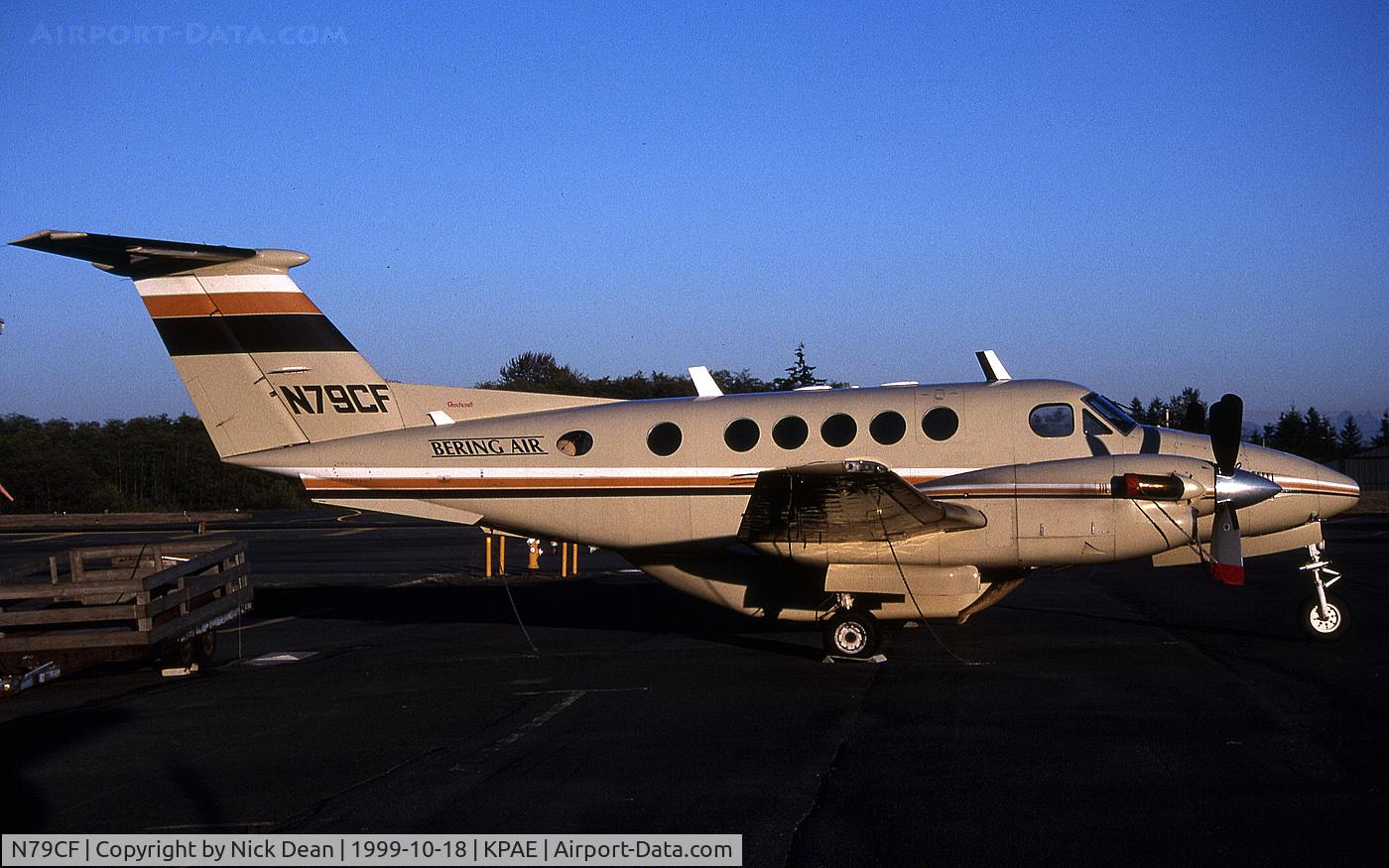 N79CF, 1978 Beech 200 C/N BB-441, KPAE