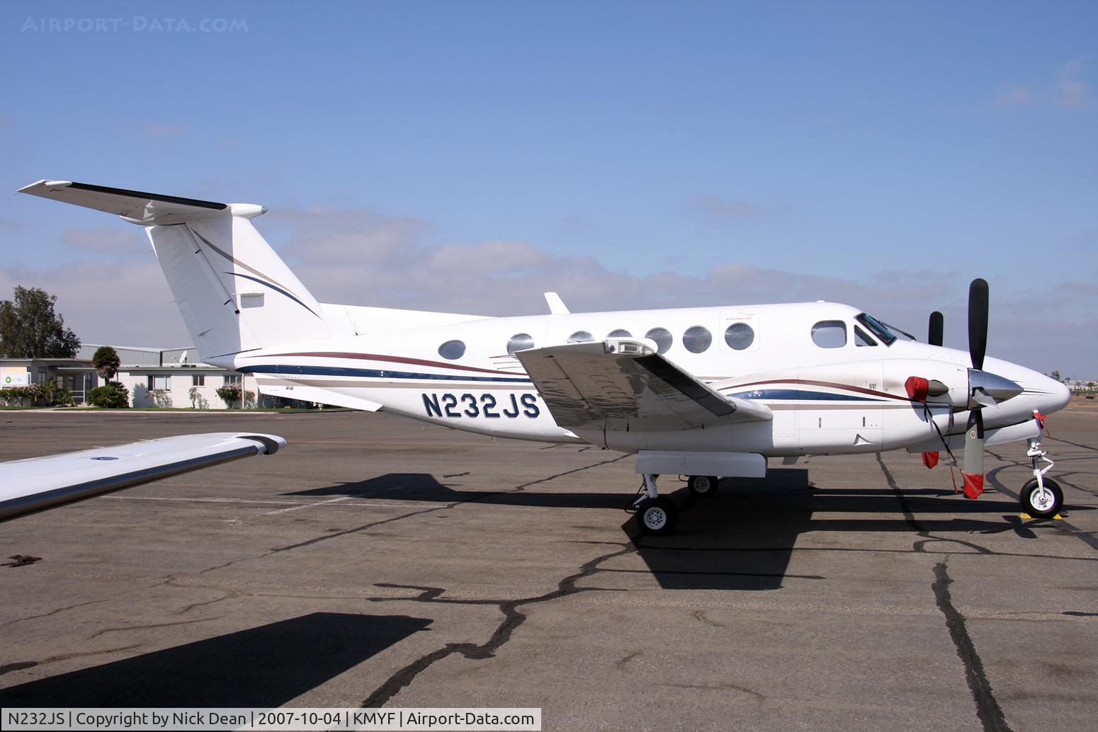 N232JS, 1978 Beech 200 King Air C/N BB-446, KMYF