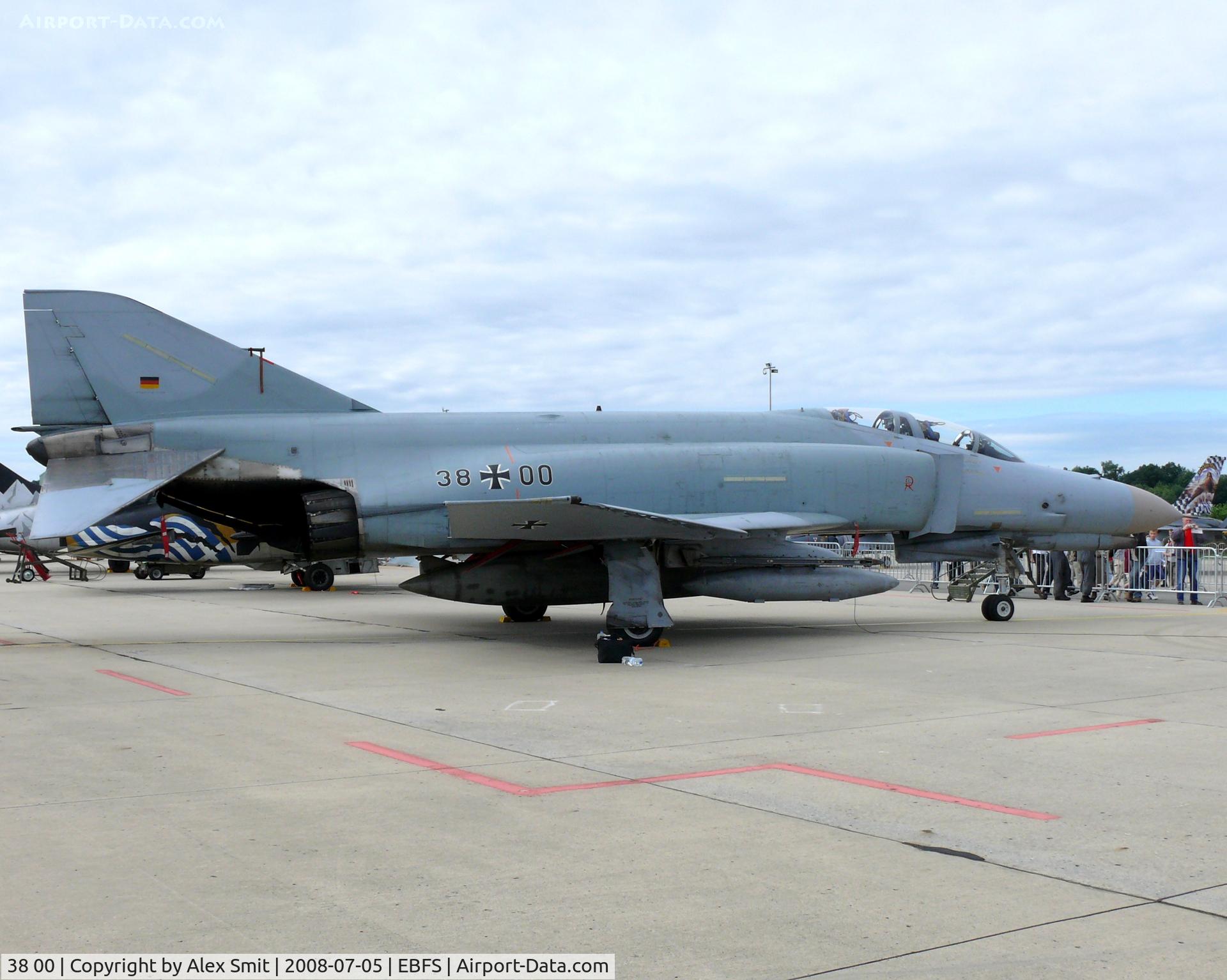 38 00, 1972 McDonnell Douglas F-4F Phantom II C/N 4604, McDonnell Douglas F-4F Phantom 38#00 German Air Force