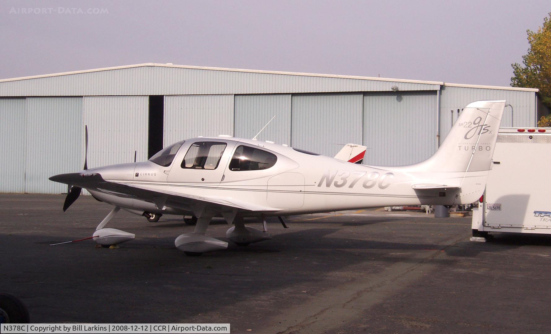 N378C, 2008 Cirrus SR22 G3 GTSX Turbo C/N 3235, Resident