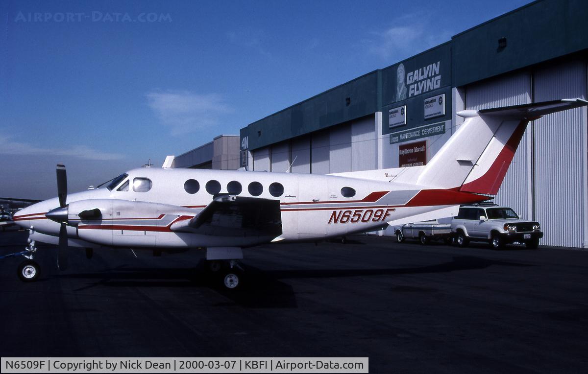 N6509F, 1979 Beech 200 C/N BB-493, KBFI