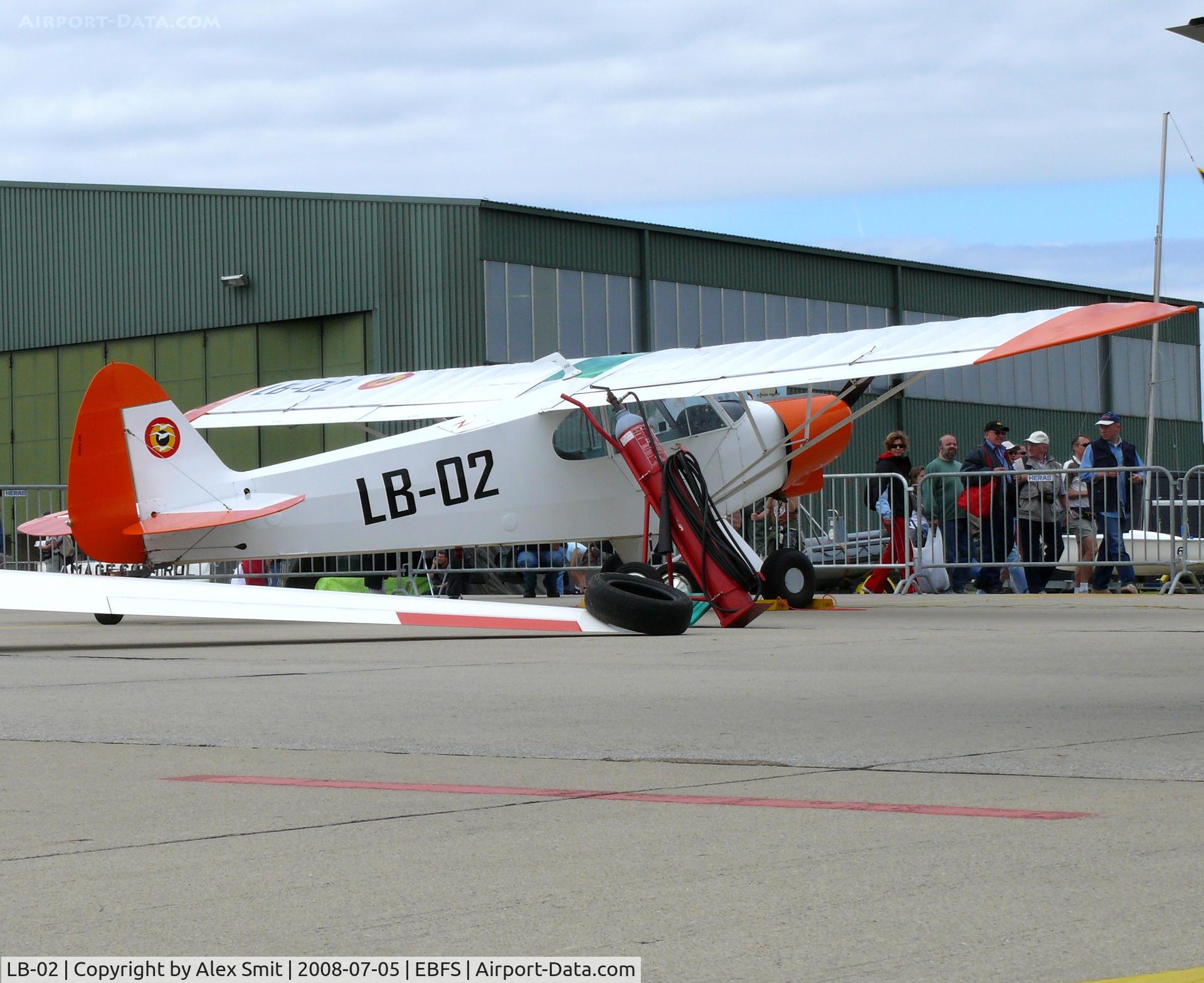 LB-02, 1954 Piper L-21B Super Cub (PA-18-135) C/N 18-3607, Piper L-21B Super Cub LB-02 Belgian Air Component