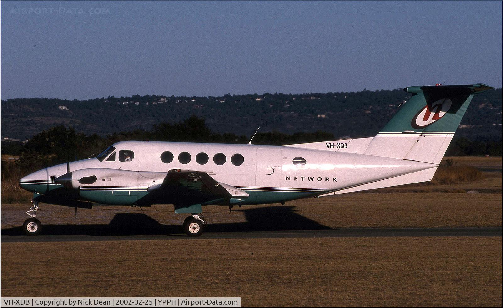 VH-XDB, 1979 Beech 200 Super King Air C/N BB-533, YPPH