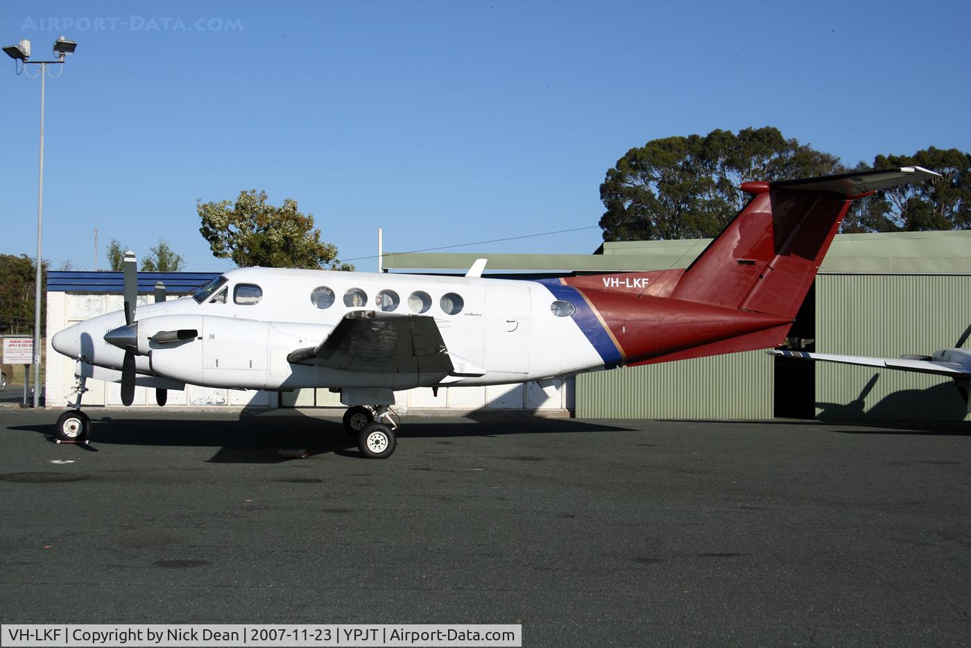 VH-LKF, 1980 Beech 200 Super King Air C/N BB-660, YPJT