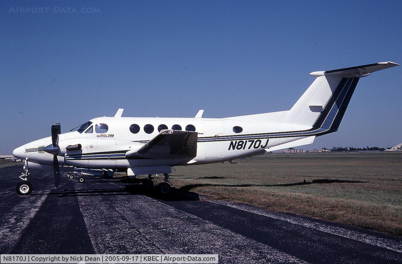 N8170J, 1980 Beech 200 C/N BB728, KBEC