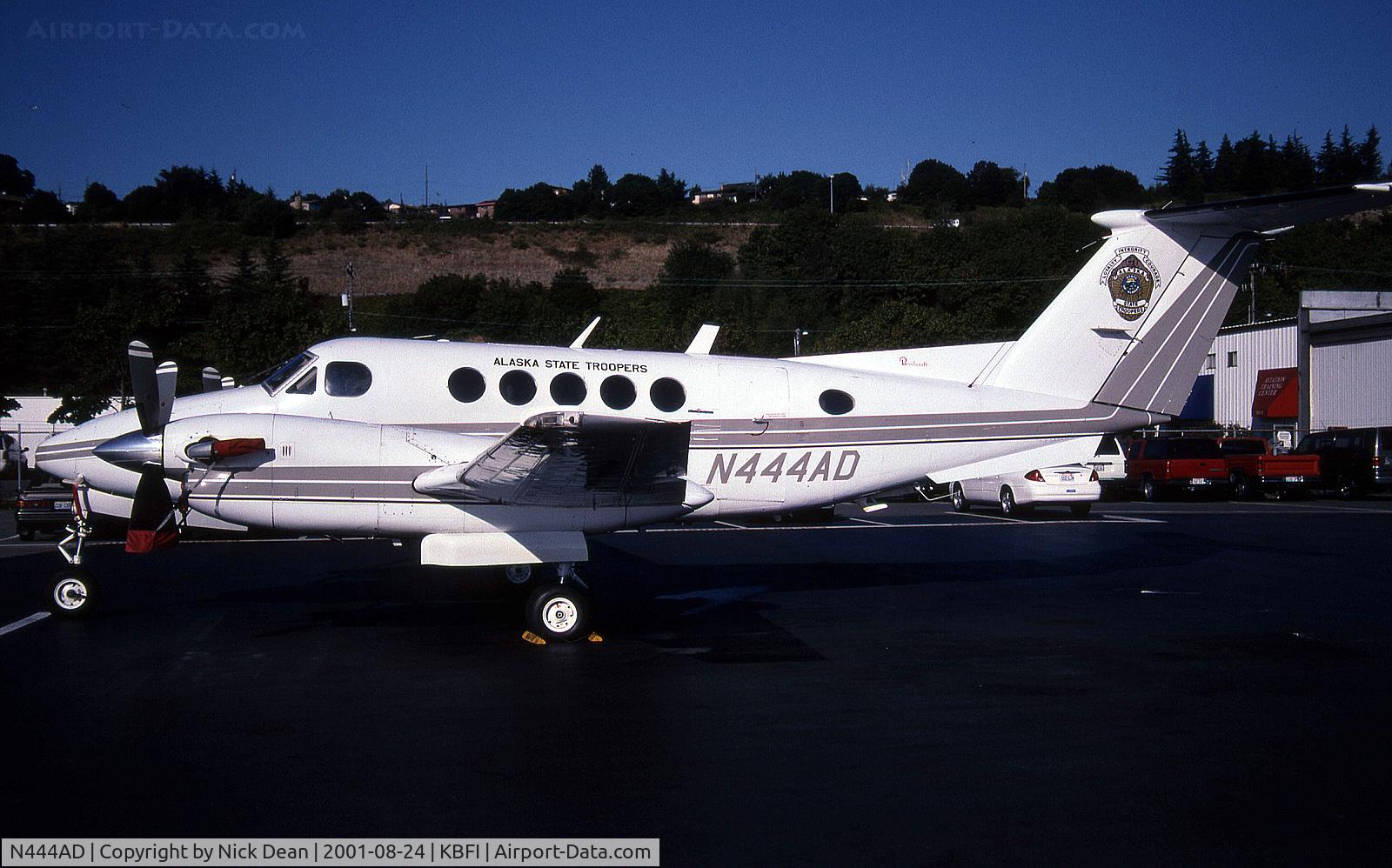N444AD, 1980 Beech 200 C/N BB-733, KBFI