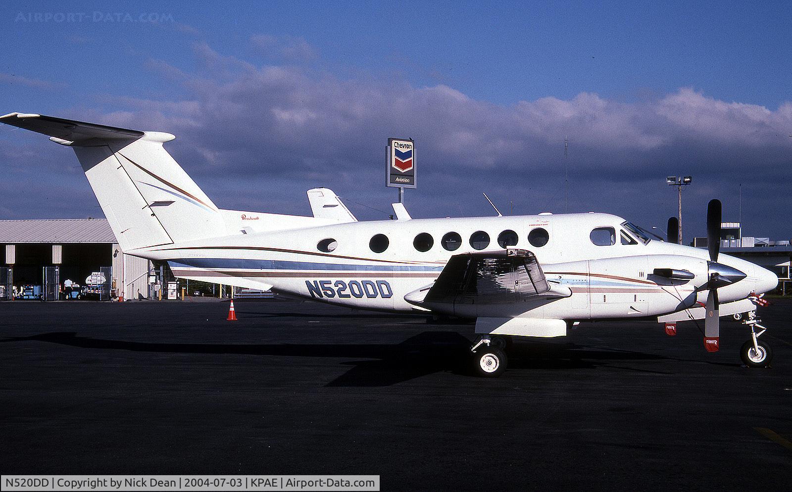 N520DD, 1980 Beech 200 C/N BB-738, KPAE