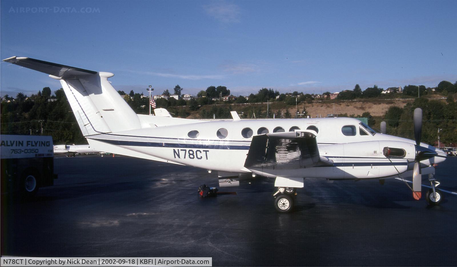 N78CT, 1980 Beech 200 C/N BB-761, KBFI