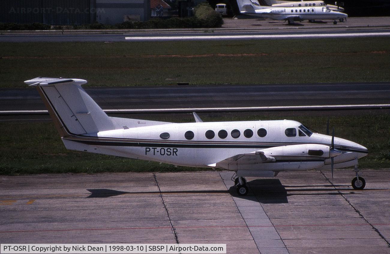 PT-OSR, 1981 Beechcraft 200 King Air C/N BB-784, SBSP