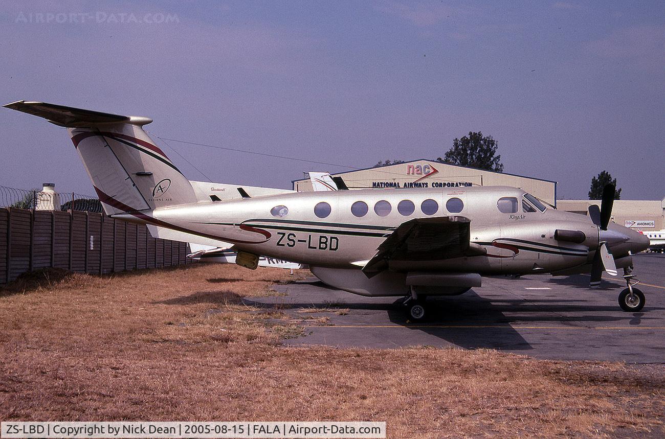 ZS-LBD, 1981 Beechcraft 200 King Air C/N BB-837, FALA (Currently registered 5Y-NJS)