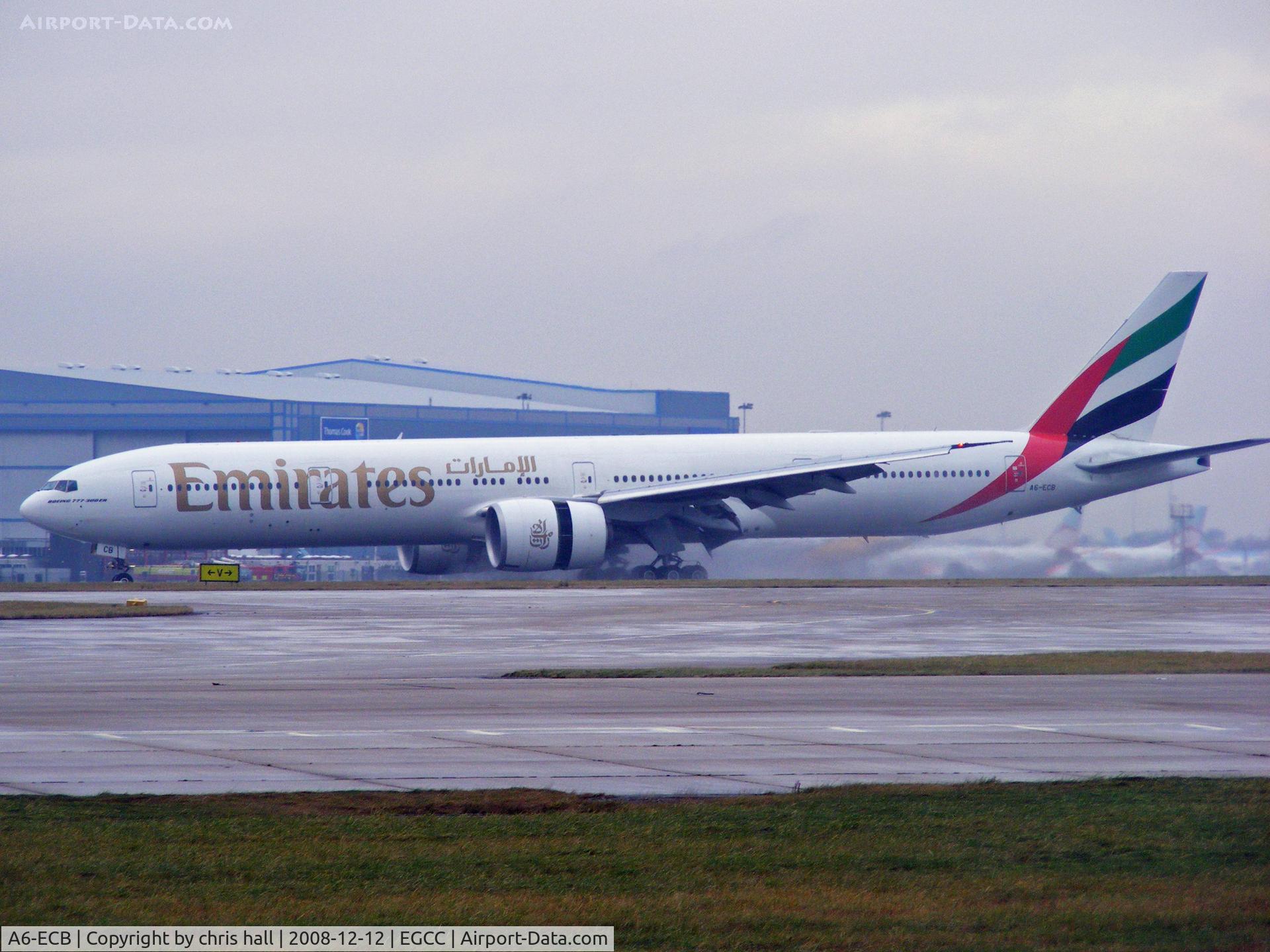 A6-ECB, 2007 Boeing 777-31H/ER C/N 32714, Emirates