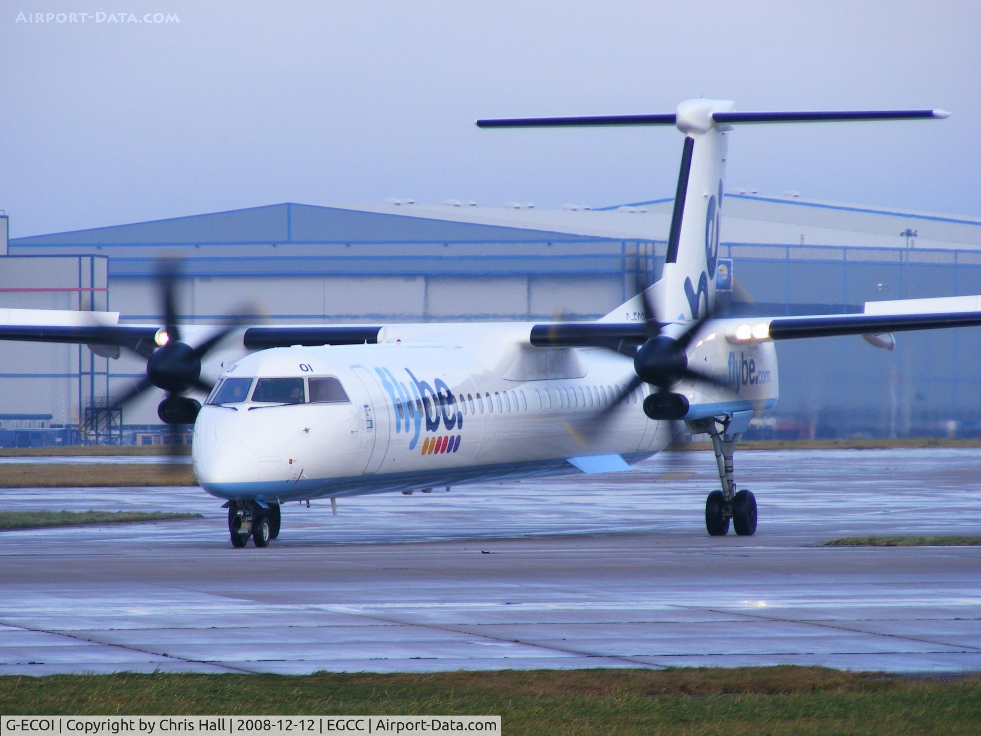 G-ECOI, 2008 De Havilland Canada DHC-8-402Q Dash 8 C/N 4224, flybe
