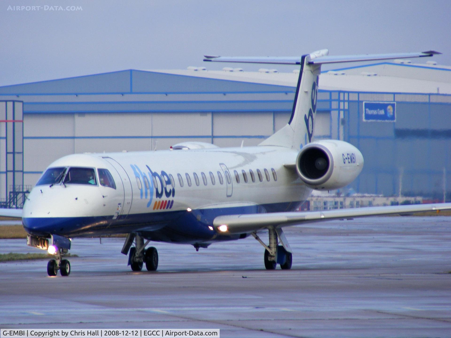G-EMBI, 1999 Embraer EMB-145EU (ERJ-145EU) C/N 145126, flybe