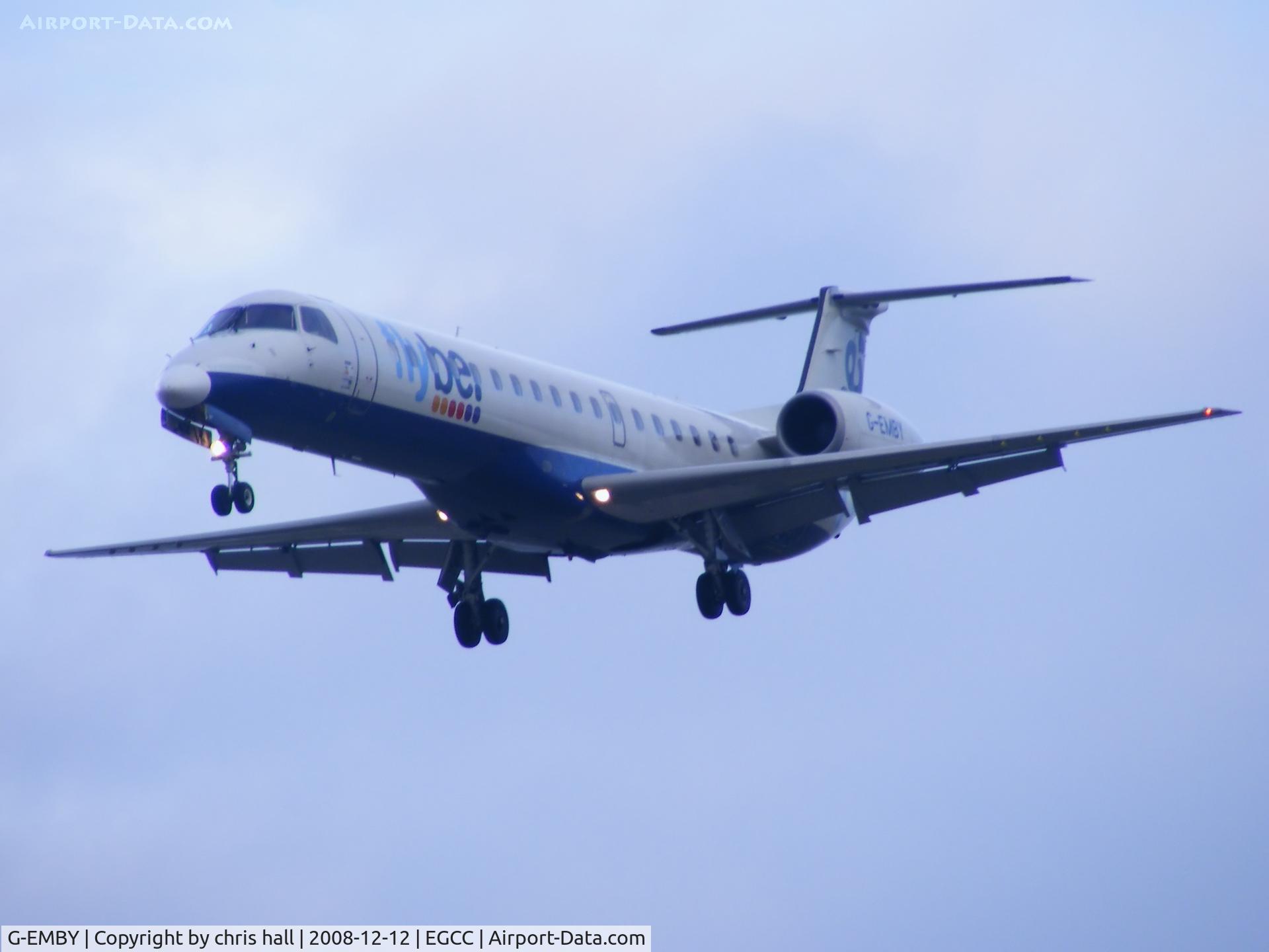 G-EMBY, 2002 Embraer EMB-145EU (ERJ-145EU) C/N 145617, flybe