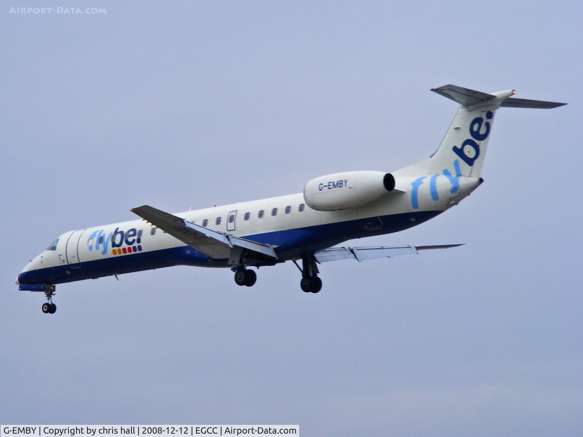 G-EMBY, 2002 Embraer EMB-145EU (ERJ-145EU) C/N 145617, flybe