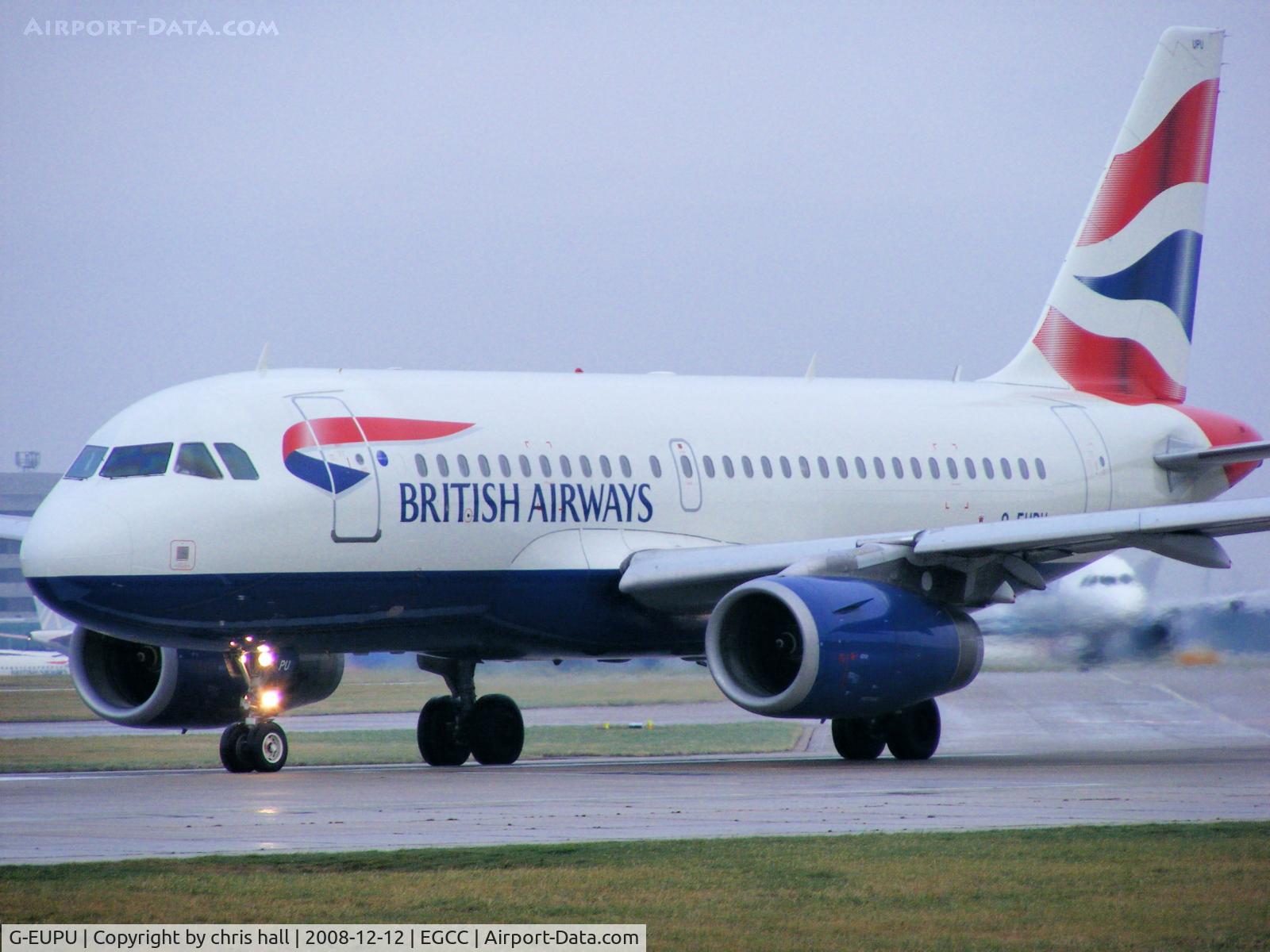 G-EUPU, 2000 Airbus A319-131 C/N 1384, British Airways