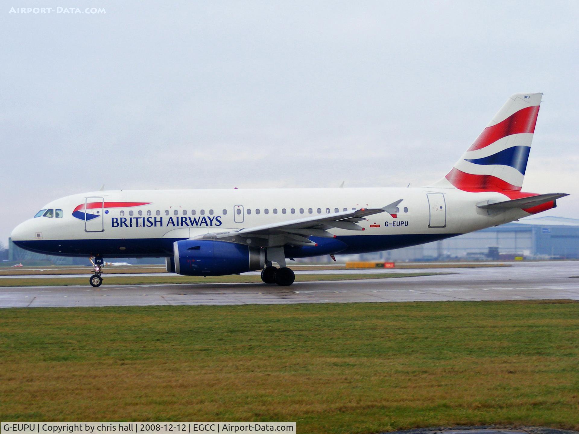 G-EUPU, 2000 Airbus A319-131 C/N 1384, British Airways
